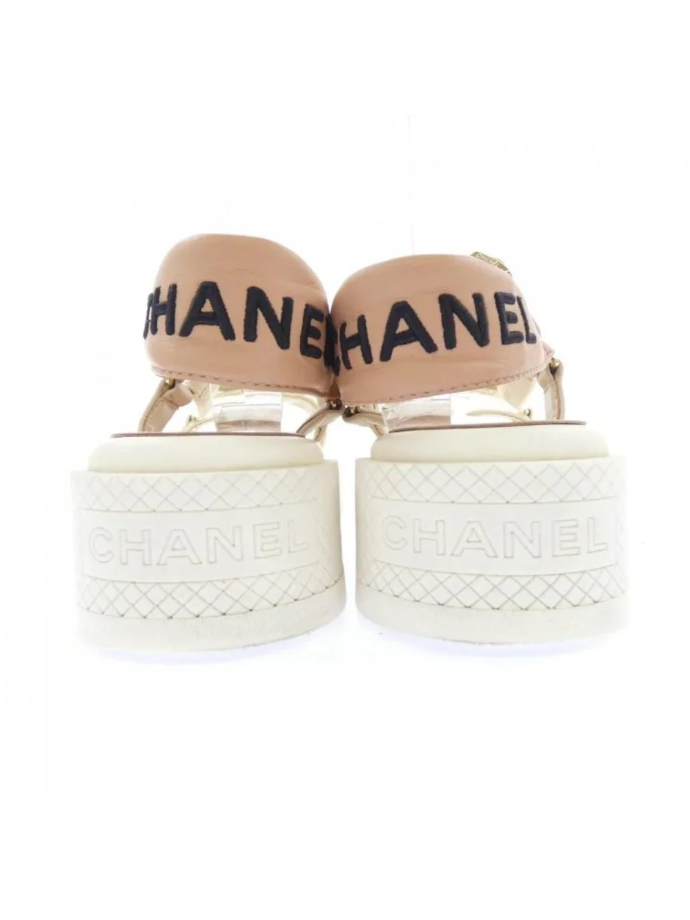 Chanel Sandals Beige